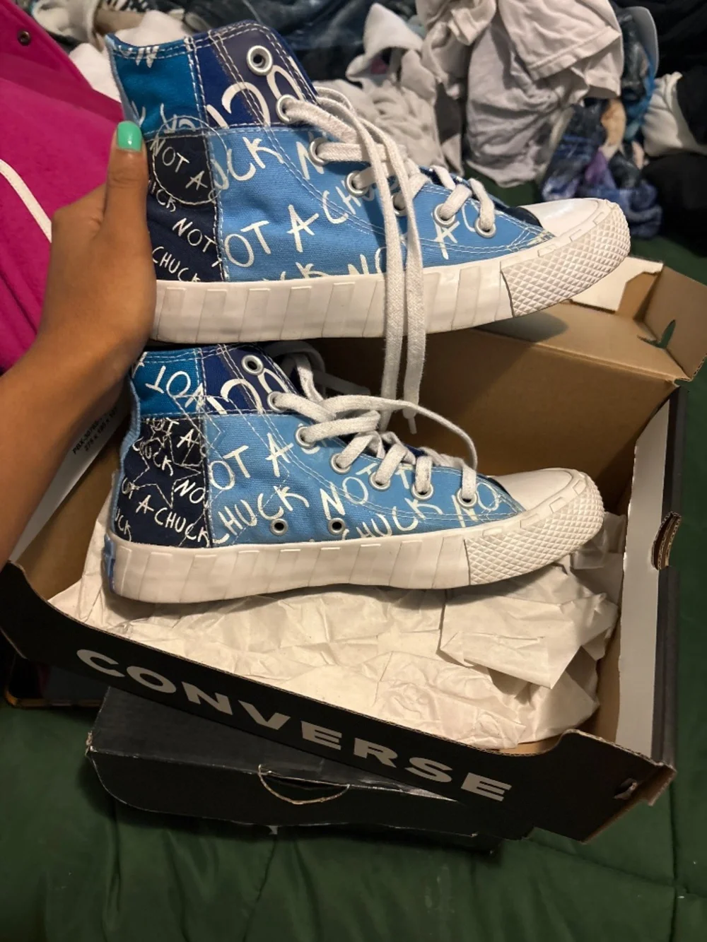 Converse University Blue/ midnight navy
